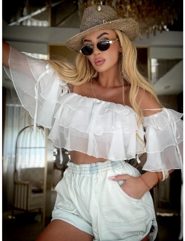 CAPRESSA WHITE BLOUSE