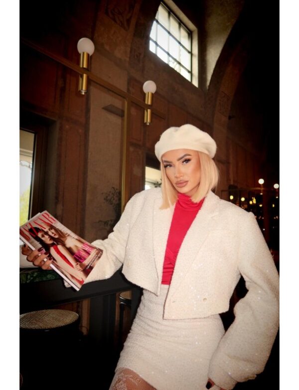 DYAMOND SKIRT - SEQUIN SKIRT